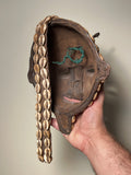 Antique Batammariba Iron Mask. Benin or Togo. E. 20th Century.