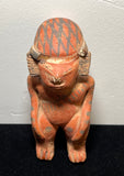 Mayan Pottery Figure. Terracotta. Circa 800 AD. Mexico , pre-Columbian