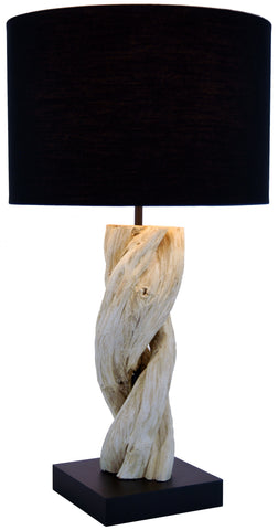 Twisted Vine Table Lamp from Northern Thailand