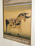 Mughal Miniature painting of a Horse- erotic FREE SHIPPING!