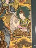 Bhaiṣajyaguru - Medicine Buddha Guruparampara Thangka. Gangtey Monastery, Bhutan.