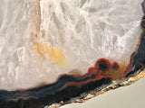 Beautiful Large Crystal Agate Slab