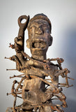 Nkisi Nkondi. Healing / Power Figure Kongo People, Bantu. DR Congo. Mid 20th century.