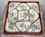 Antique Porcelain Famille Rose Sweet Meat Trays. Qing Dynasty. China.