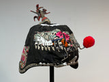 Meo , Miao Antique Embroidery Festival Hat for a Child.