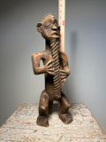 Lefem Figure. Bamileke People, Cameroon Grasslands.  18” tall. Carved Wood