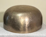 Vintage, Very Large Singing Bowl w. Inscription. Nepal. Mid 20th C.