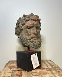 Vintage Bronze Bust of Greco-Roman Satyr. early 20th century ‘Grande Tour’ souvenir.