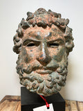 Vintage Bronze Bust of Greco-Roman Satyr. early 20th century ‘Grande Tour’ souvenir.