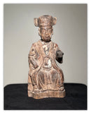 Fashi - Taoist Magician . Carved Wood. Late Qing Dynasty. S.China. 19th Century.