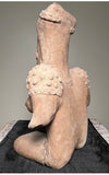 Jalisco Pottery Figure Seated Female. Circa 200BCE. PreColumbian MesoAmerica.