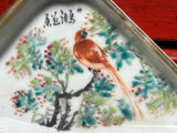 Antique Porcelain Famille Rose Sweet Meat Trays. Qing Dynasty. China.