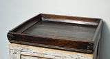 Antique Mongolian Tea Tray. Painted Lacquer.