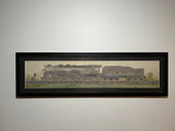 Railroad Watercolor Painting. The Lake Shore. New York Central Hudson Locomotive. #5427 LS-MS.