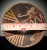 Pre-Columbian Pottery Bowl. Ecuador. Circa 1000 CE. Polychrome With Monkeys.