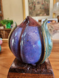 Antique Large Chinese Peach of Immortality Altar Offering