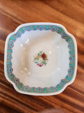 Vintage Exquisitely Detailed Famille Rose Square Footed Bowl 1960's