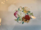 Vintage Exquisitely Detailed Famille Rose Square Footed Bowl 1960's