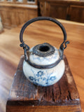 Antique Chinese 19th Century Porcelain Opium Pot