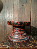 Antique Burmese Red Lacquer Tray