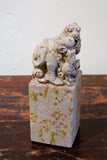 Vintage Shoushan Dragon Stone Seal Carving