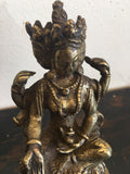 Antique Bronze Image of Lord Vishnu from Nepal  FREE SHIPPING!