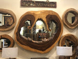 Acacia Wood Mirror organic style