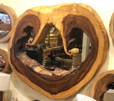 Acacia Wood Mirror organic style
