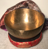 Large 9.25 Inch Vintage Jambati Singing Bowl