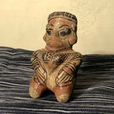Seated female figure    Greater Nicoya  Nicaragua    pre-Columbian   900-1200 ad