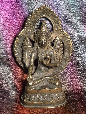 Antique Bronze. Prince Siddhartha Gautama. Early 19th Century, Nepal.