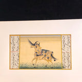 Mughal Miniature painting of a Bull - erotic #3 FREE SHIPPING!