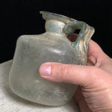 Authentic and Exceptional Roman Glass Jug