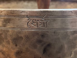 Vintage, Very Large Singing Bowl w. Inscription. Nepal. Mid 20th C.