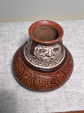 Shipibo Effigy Vase. Peru, Amazonia. Mid 20th century.